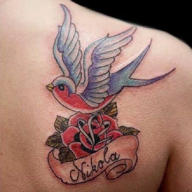 White Criminal Tattoo - Little My Character