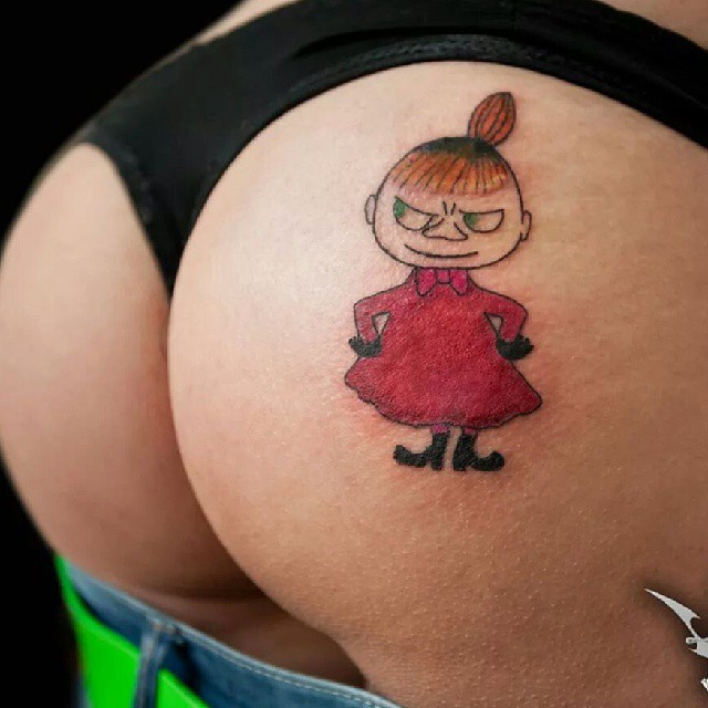 White Criminal Tattoo - Character Tattoos